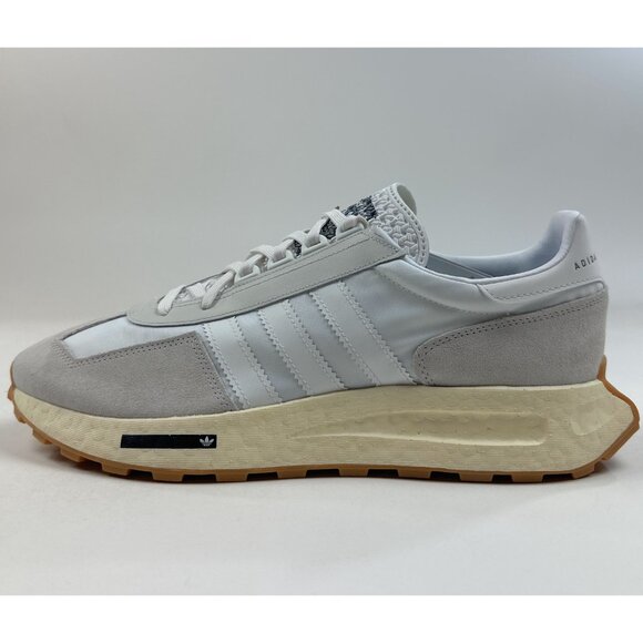 Adidas Retropy E5 Mens White Gray Gum Boost Shoes Sneakers Athletic H03075 - Picture 6 of 12